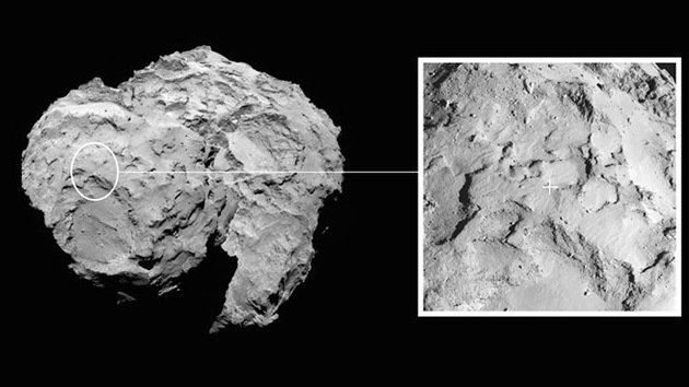 El robot Philae encuentra compuestos orgánicos en el cometa 67P