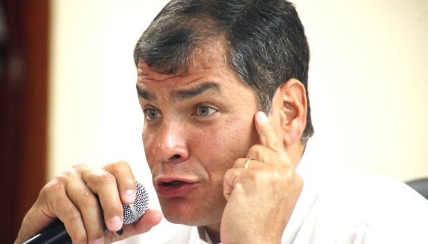 Rafael Correa: La amenaza del Reino Unido ha sido un desliz, una impertinencia