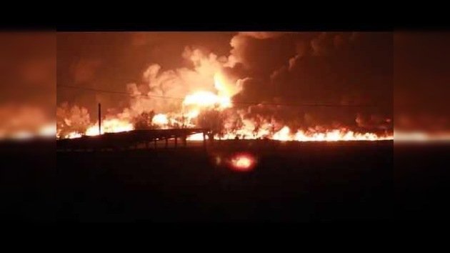 300 personas evacuadas en Bélgica por el incendio de un tren con sustancias químicas