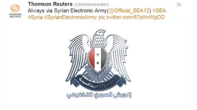 Reuters, nuevo blanco del Ejército Sirio Electrónico