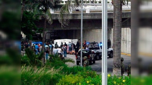Encuentran 35 cadáveres en una céntrica avenida de Veracruz