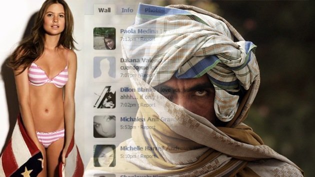 Talibanes se hacen pasar por ‘guapas’ en Facebook para espiar a soldados