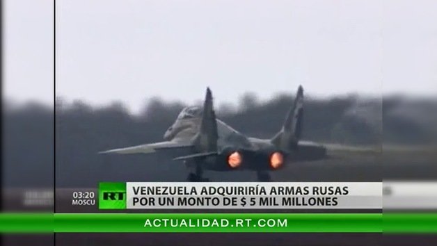 Venezuela gastará 5.000 millones de dólares en equipar a su Ejército