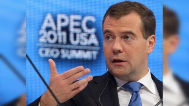 Medvédev espera que no haya sorpresas de última hora en el ingreso de Rusia en la OMC
