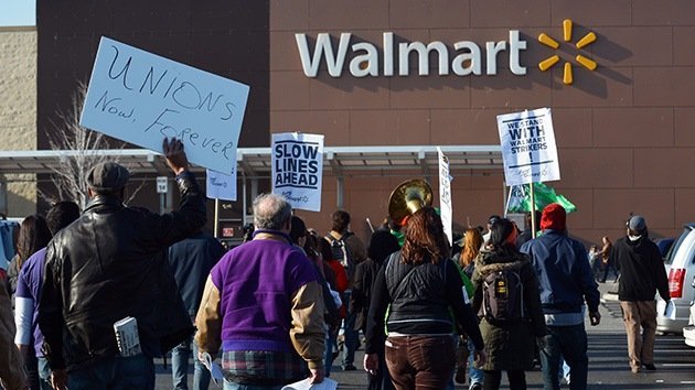 Fotos: 'Viernes Negro' de protestas de los trabajadores de Walmart