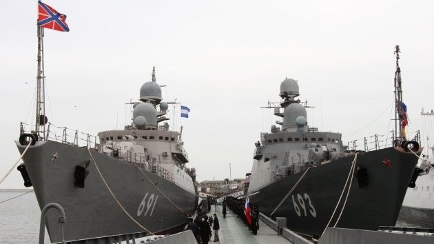 La Armada rusa acomete las mayores maniobras militares en décadas