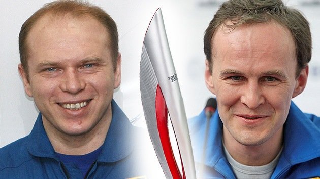 Cosmonautas rusos llevarán al espacio la antorcha olímpica de Sochi 2014