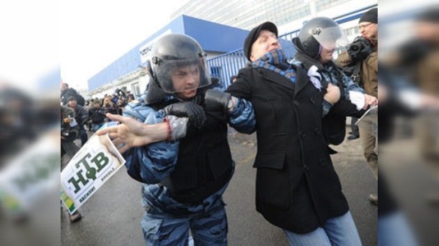 Moscú: protestas opositoras no autorizadas se saldan con detenciones