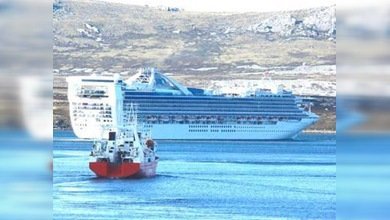 Impiden el desembarco de un crucero con 3.600 pasajeros en Malvinas