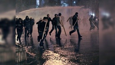 Hallan dos cadáveres cerca del lugar de la manifestación en Georgia