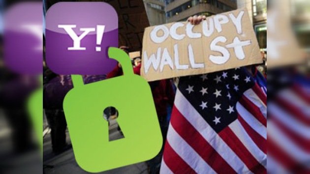 Yahoo bloqueó correos relativos a la protesta 'Occupy Wall Street'