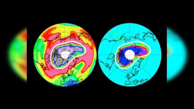 El agujero de ozono en el Ártico crece a pasos agigantados
