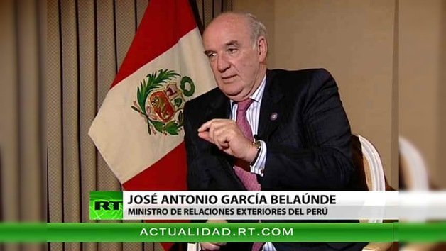 Entrevista con José Antonio García Belaúnde, Ministro de Relaciones Exteriores del Perú