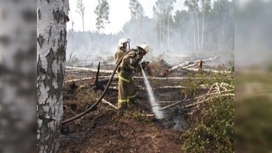 Moscú continúa cubierta por el humo de los incendios de turberas