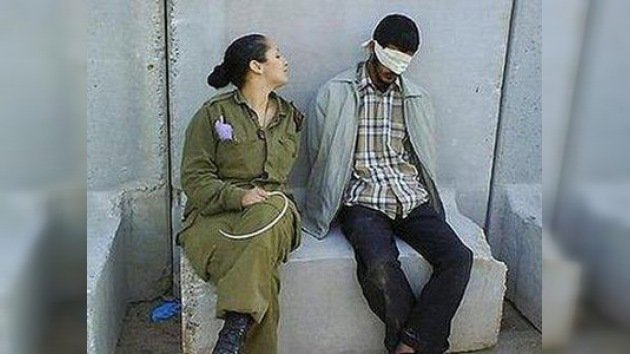Chocantes fotos de una soldado israelí