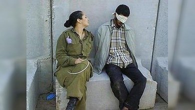 Chocantes fotos de una soldado israelí