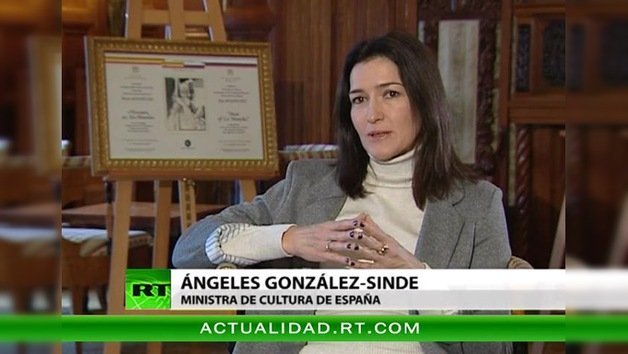 Entrevista con la ministra de Cultura de España, Ángeles González-Sinde Reig