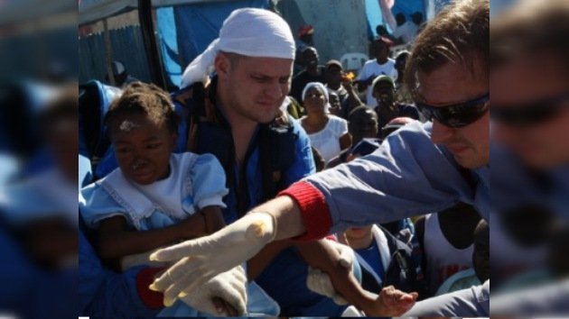 El hospital de campaña ruso, reconocido como el mejor en Haití