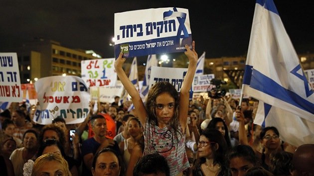 "Terminen el trabajo": Miles de israelíes apoyan la ofensiva militar contra Gaza