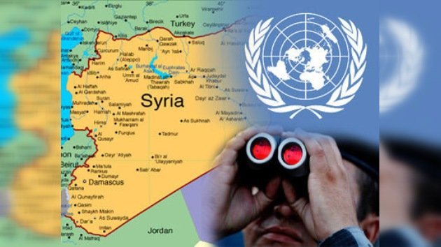 ONU envía a un observador a Siria en medio de sugerencias de una intervención extranjera 