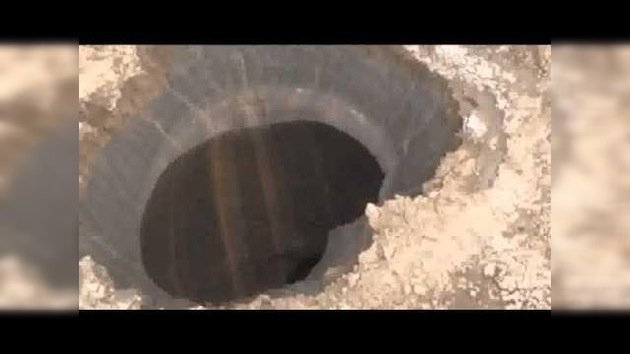 IMPRESIONANTES IMÁGENES: Hallan en Siberia un cráter gigante