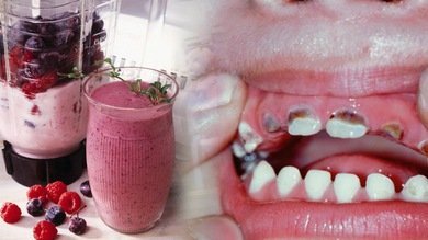 Un batido que ´bate´ los dientes