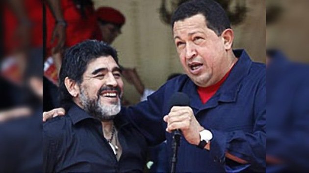 Maradona en Venezuela: "No vengo a buscar trabajo"