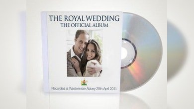 Sale a la venta un CD con los temas musicales de la boda real