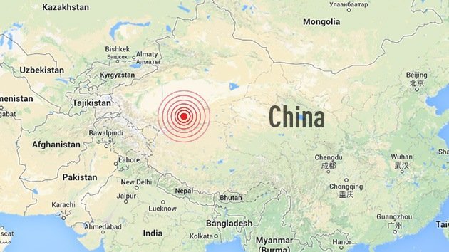 Un terremoto de magnitud 6,9 sacude la región china de Sinkiang