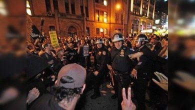 Medios vs Indignados: una lucha desigual en Wall Street