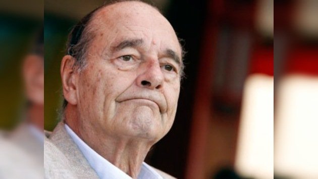 El ex presidente francés Jacques Chirac, incapaz para presentarse al juicio en su contra