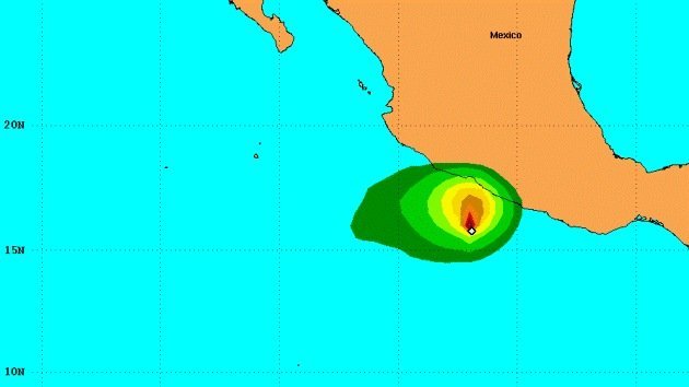 Tormenta tropical Raymond se convierte en huracán al acercarse a Acapulco