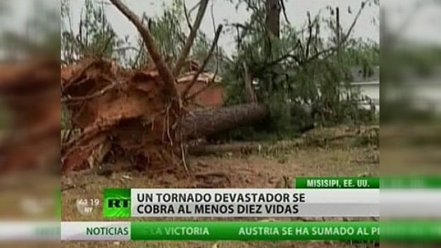  Un devastador tornado se cobra al menos diez vidas en EE. UU.