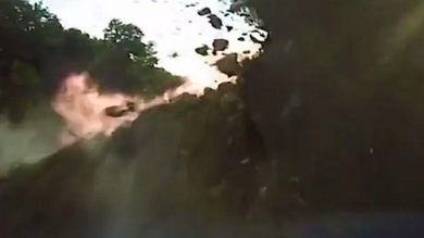 Se salva de morir luego de que un misil se le cruzara por el camino