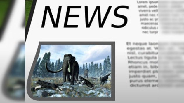 Captan en vídeo a un mamut lanudo en Siberia, ¿realidad o invento mediático?