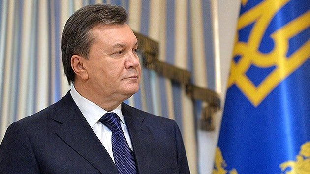 Yanukóvich sigue considerándose el presidente legítimo de Ucrania