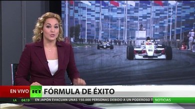 Los pilotos se disputan el Gran Premio de Rusia de Fórmula 1 en Sochi