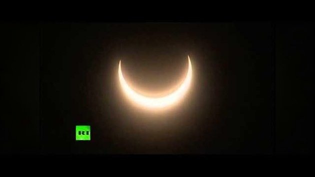 Un espectacular eclipse anular solar deslumbra Australia