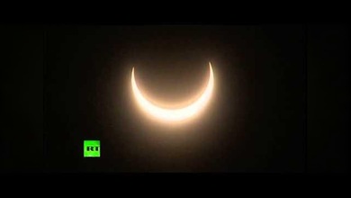 Un espectacular eclipse anular solar deslumbra Australia