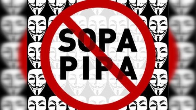 Piratas informáticos hasta en la SOPA 