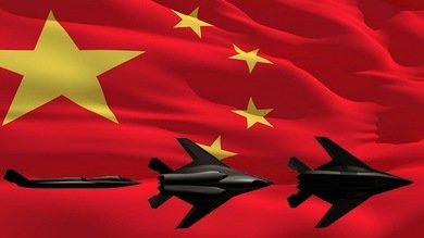 La sombra de un súper caza sobrevuela China