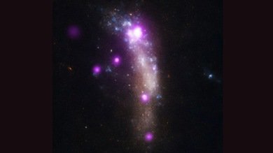 Primera evidencia por rayos X de una supernova liberándose del capullo de gas