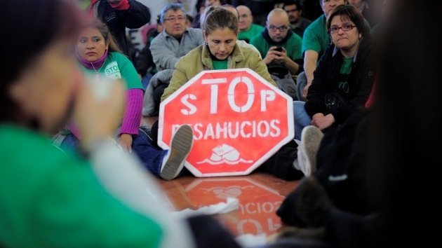 El desahucio se cobra otra víctima en España