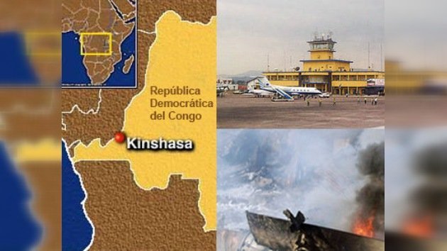32 pasajeros mueren al estrellarse un avión de la ONU en Kinshasa