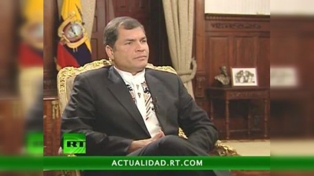 Rafael Correa a RT: "América Latina no vive una época de cambios, sino un cambio de época"