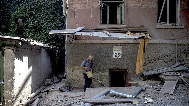 Los bombardeos en Lugansk dejan numerosas víctimas