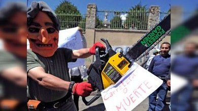 Protestas en apoyo a los indígenas amazónicos en Bolivia