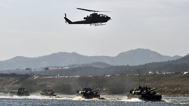 Seúl emprende ejercicios militares a gran escala en la frontera con Corea del Norte