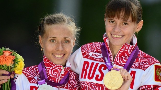 Londres 2012: dos rusas se llevan el oro y la plata en 20 kilómetros marcha