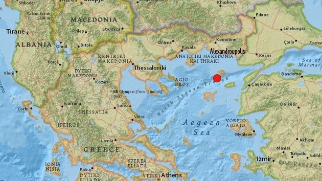 Un terremoto de magnitud 6,4 sacude Grecia y Turquía